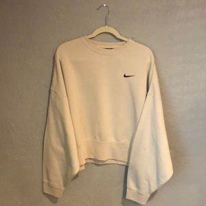 Nike Oversized Fleece Crew Sweatshirt